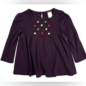 GYMBOREE Girls Button Front Tunic Top 3T‎ Fall for Autumn 2011 Whimsical Rare
